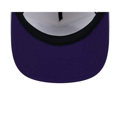 Los Angeles Lakers Optic White Performance Rope Golfer Hat