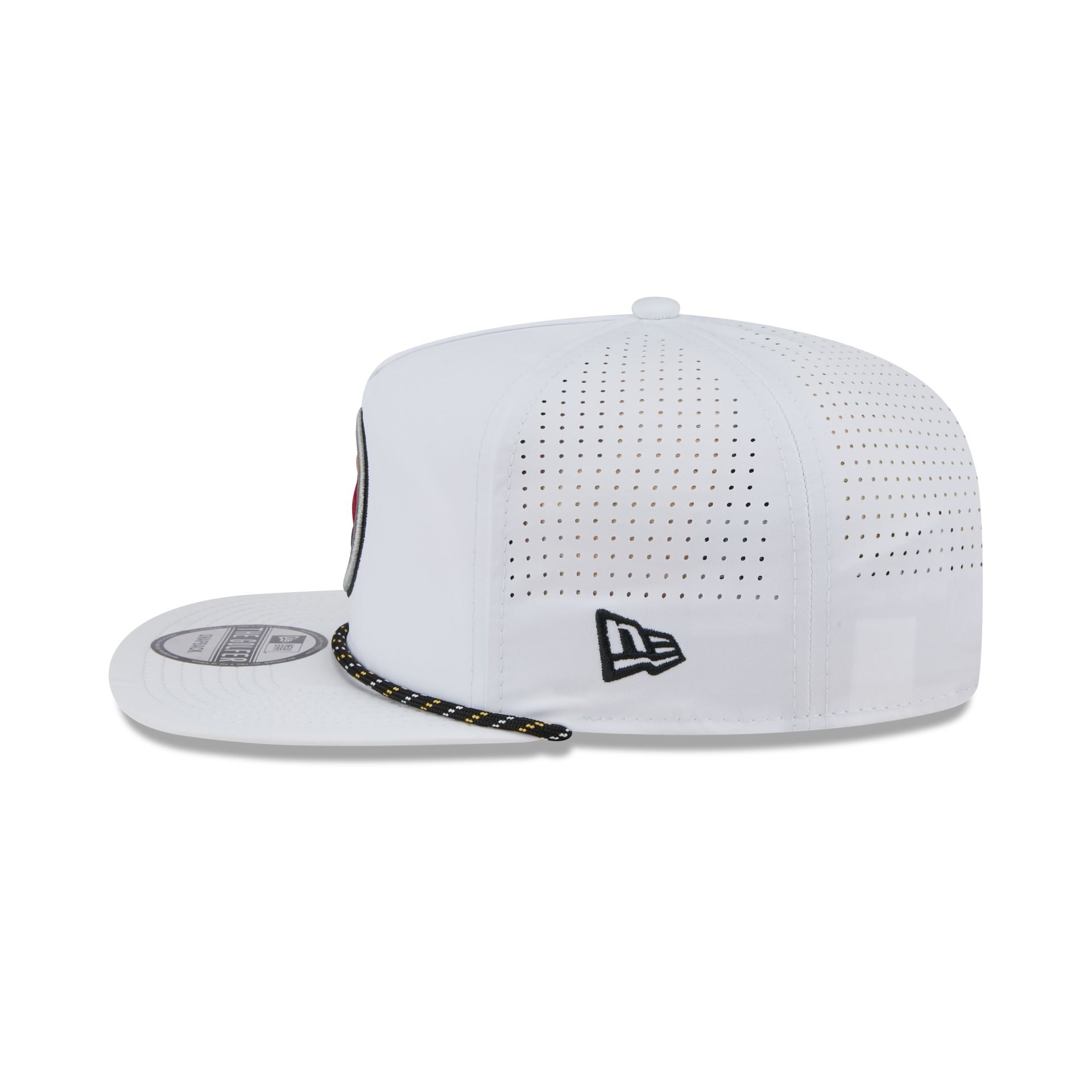 Pittsburgh Steelers Optic White Performance Rope Golfer Hat