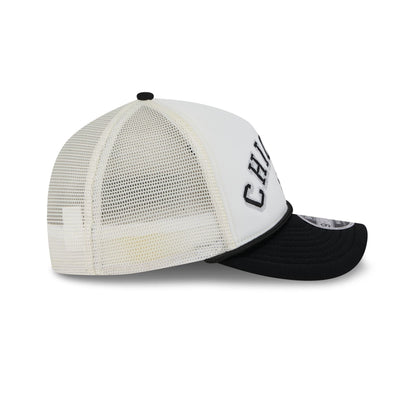 Chicago White Sox Chrome Arch 9FORTY M-Crown A-Frame Trucker Hat