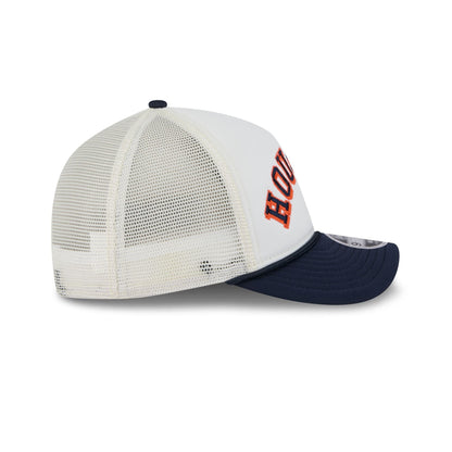 Houston Astros Chrome Arch 9FORTY M-Crown A-Frame Trucker Hat