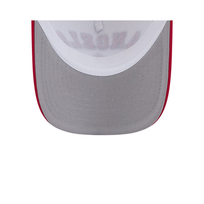 Los Angeles Angels Chrome Arch 9FORTY M-Crown A-Frame Trucker Hat