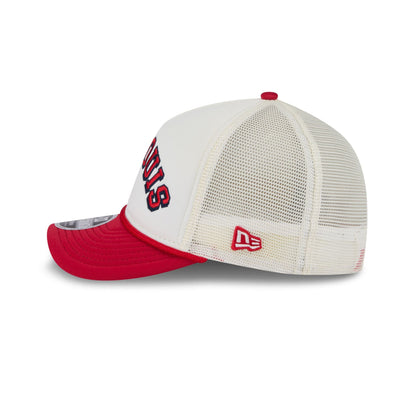 St. Louis Cardinals Chrome Arch 9FORTY M-Crown A-Frame Trucker Hat