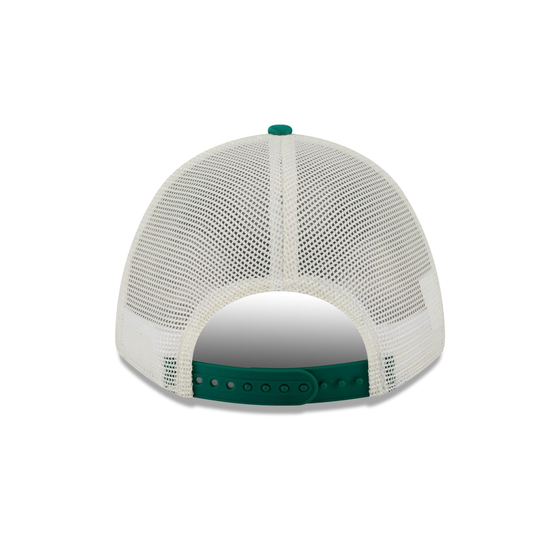 Boston Celtics Chrome Arch 9FORTY M-Crown A-Frame Trucker Hat