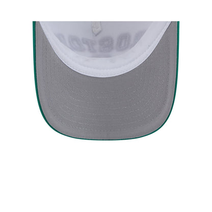 Boston Celtics Chrome Arch 9FORTY M-Crown A-Frame Trucker Hat