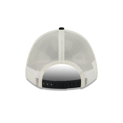 Miami Heat Chrome Arch 9FORTY M-Crown A-Frame Trucker Hat