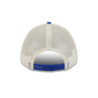New York Knicks Chrome Arch 9FORTY M-Crown A-Frame Trucker Hat