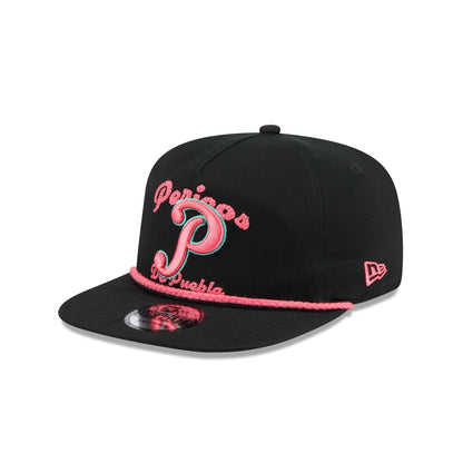 Pericos de Puebla Two-Tone Black Golfer Hat