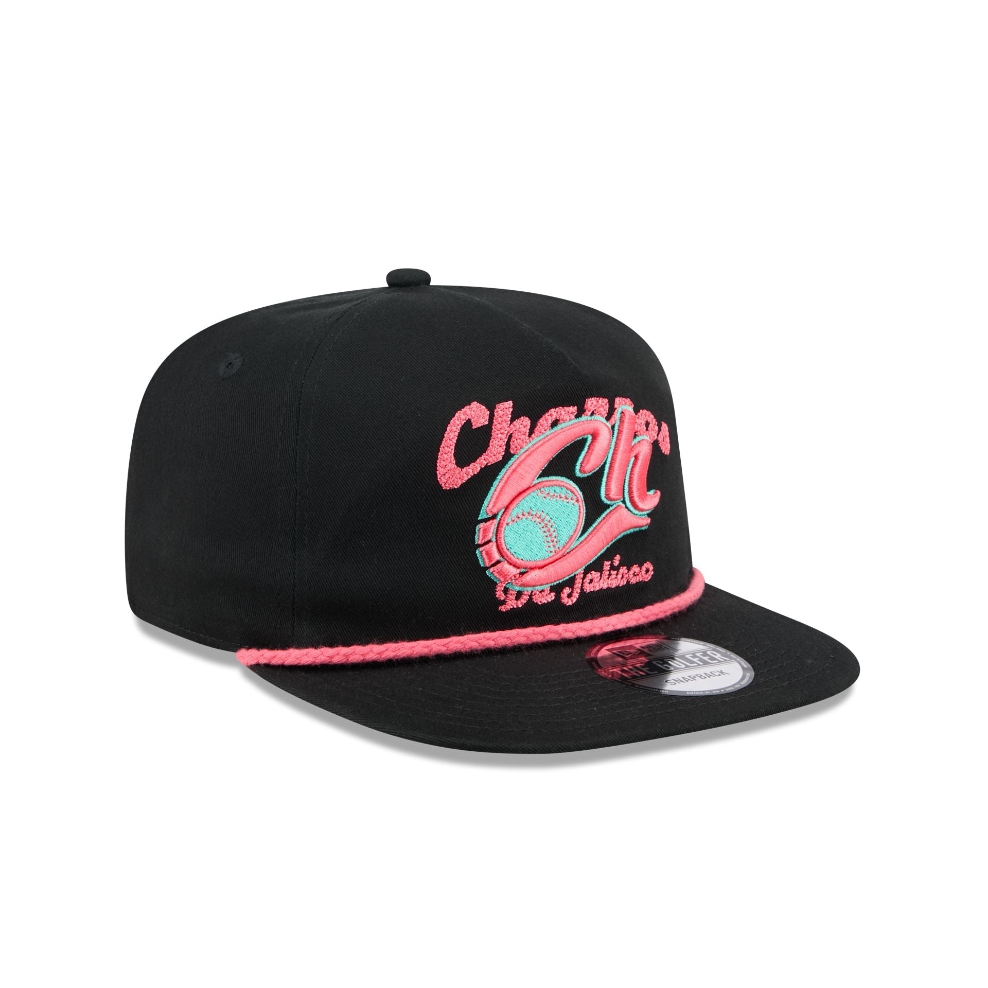 Charros de Jalisco Two-Tone Black Golfer Hat