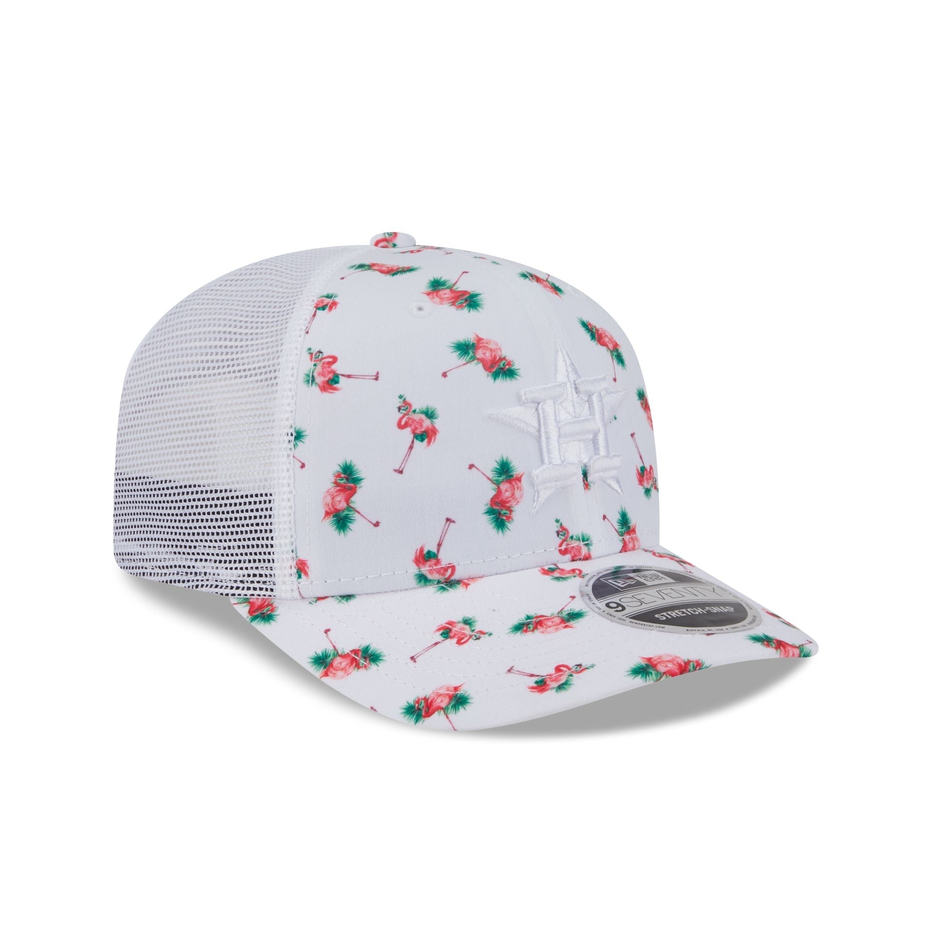 Houston Astros Pattern 9SEVENTY Trucker Hat