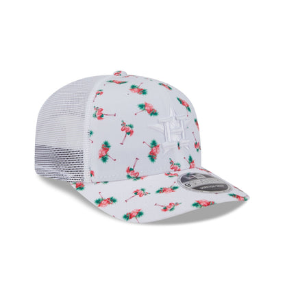 Houston Astros Pattern 9SEVENTY Trucker Hat