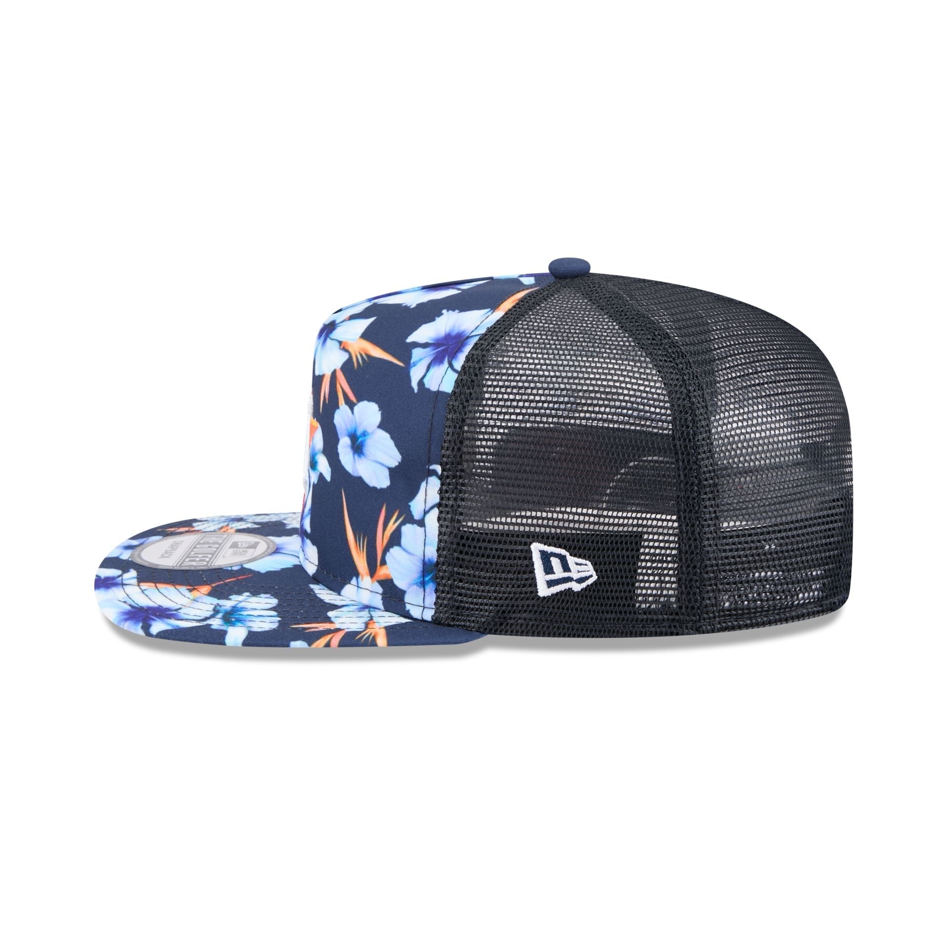 Houston Astros Pattern Golfer Trucker Hat