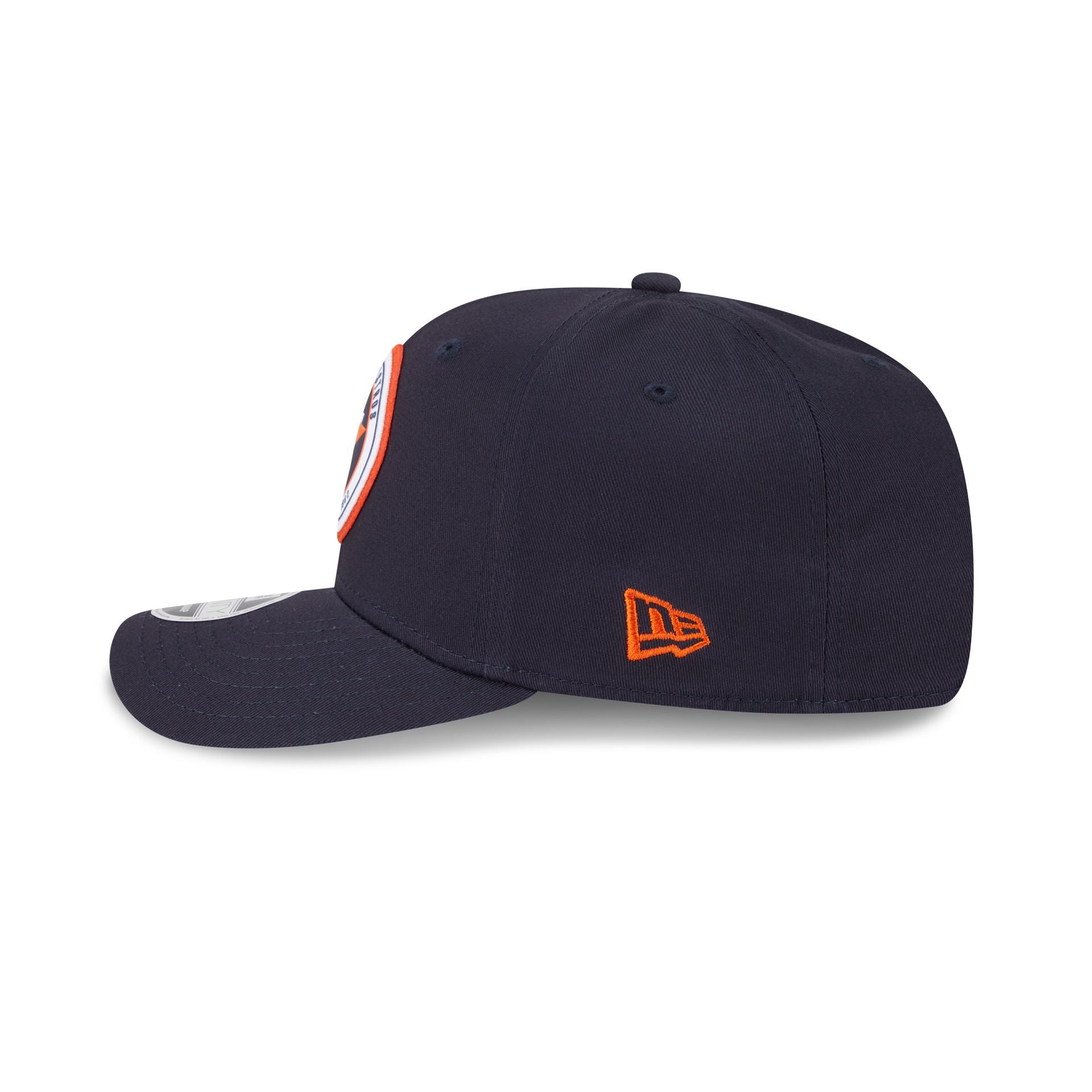 Houston Astros Circle Patch 9SEVENTY Stretch-Snap Hat