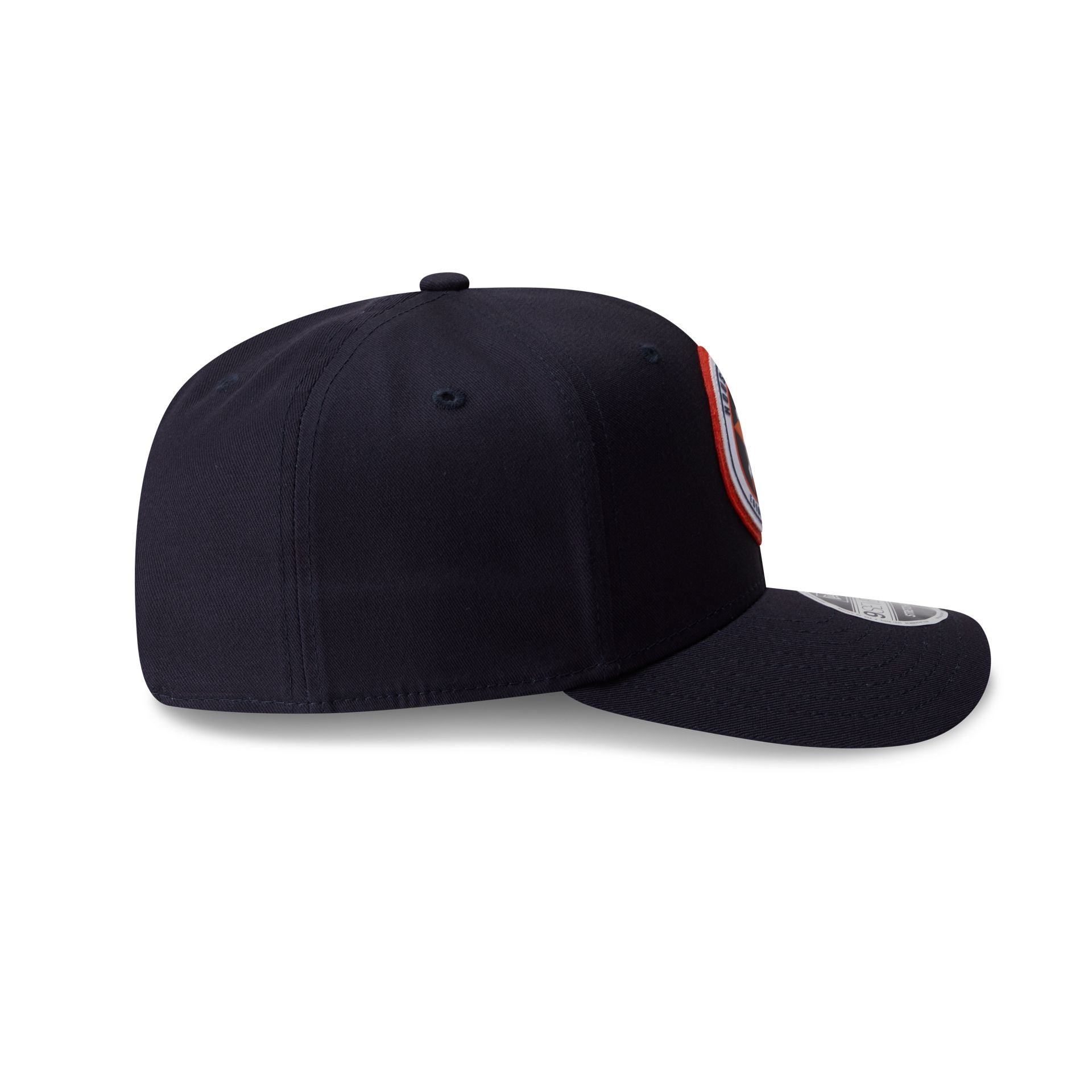 Houston Astros Circle Patch 9SEVENTY Stretch-Snap Hat