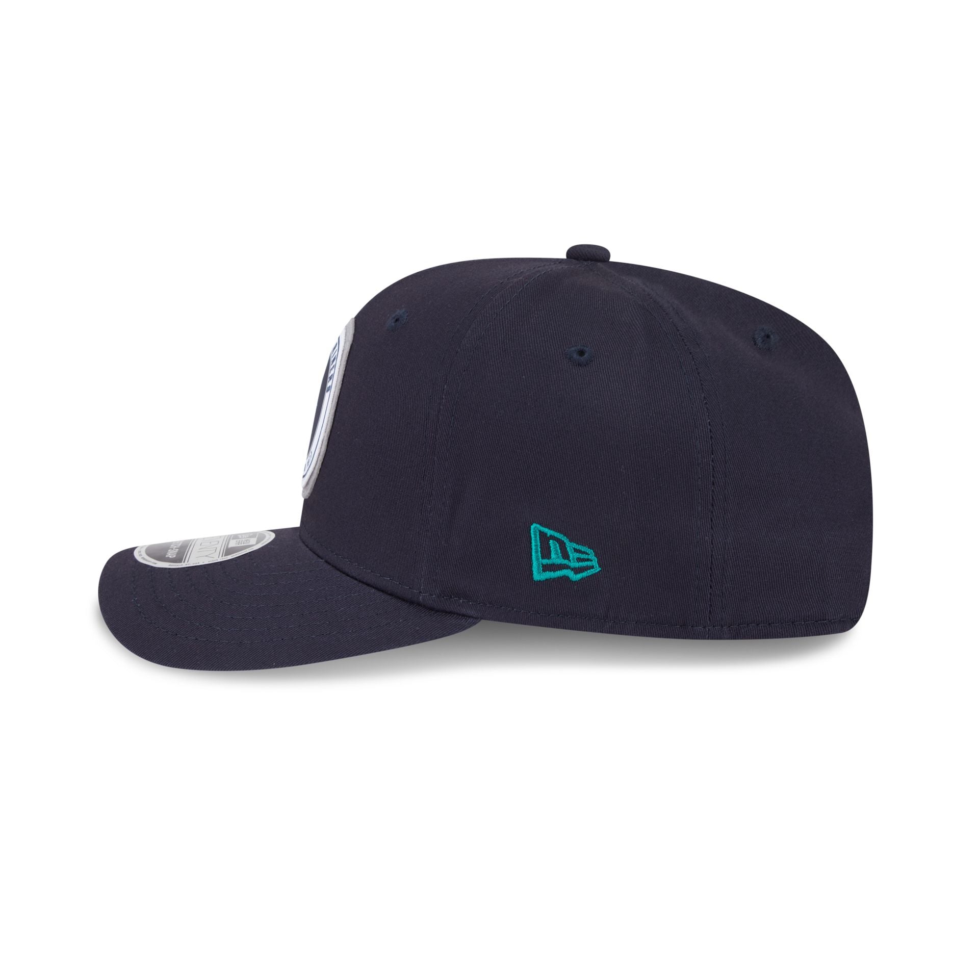 Seattle Mariners Circle Patch 9SEVENTY Stretch-Snap Hat
