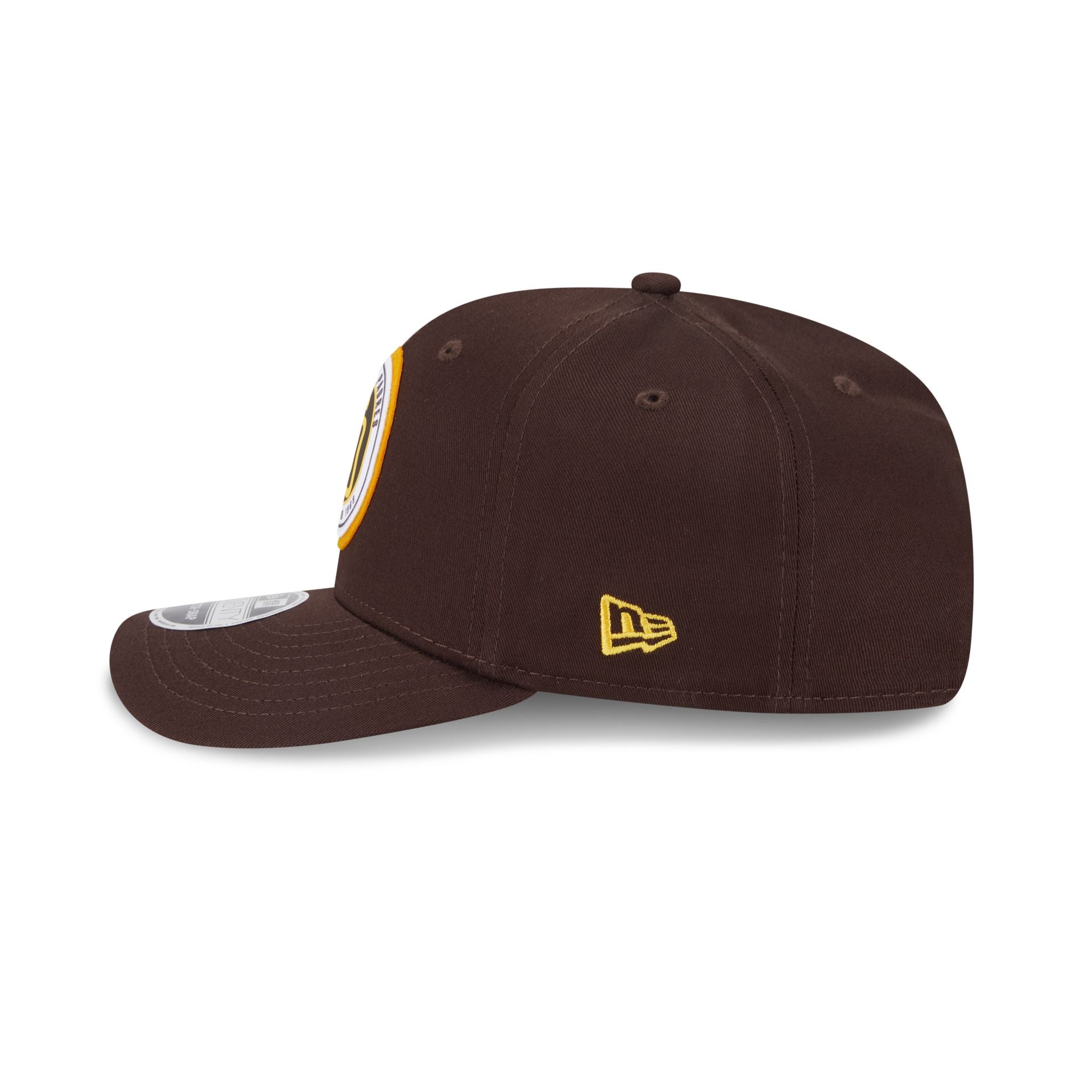San Diego Padres Circle Patch 9SEVENTY Stretch-Snap Hat