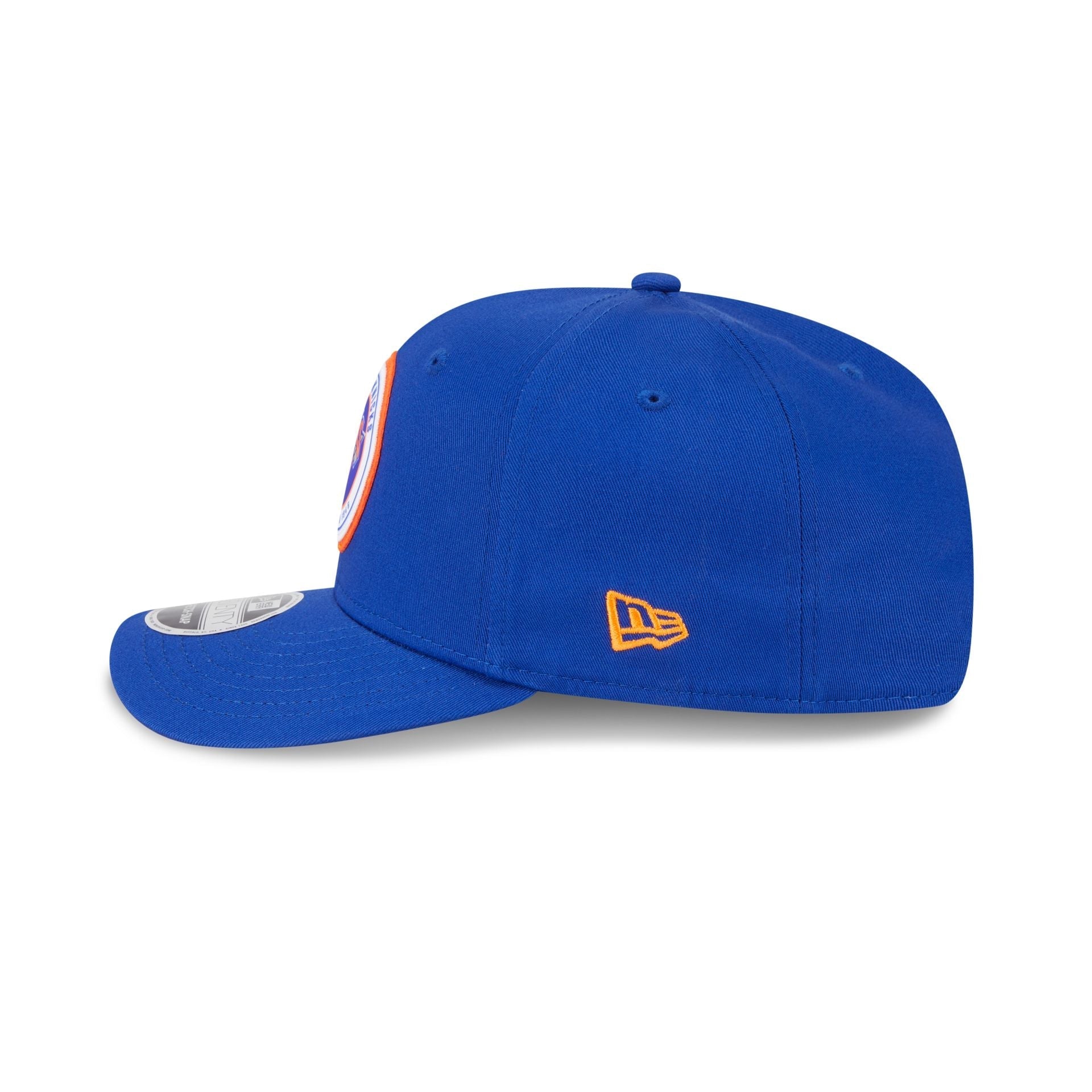 New York Knicks Circle Patch 9SEVENTY Stretch-Snap Hat