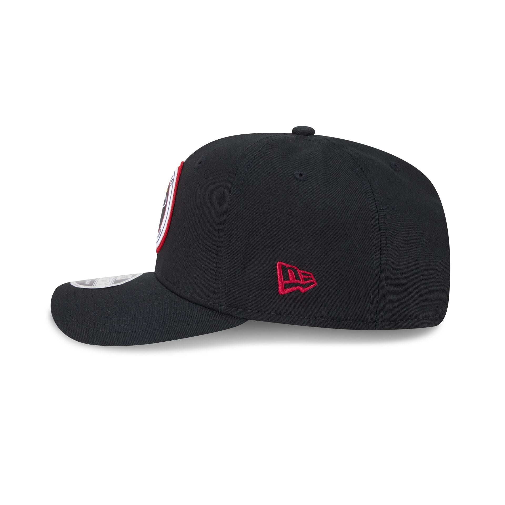 Miami Heat Circle Patch 9SEVENTY Stretch-Snap Hat