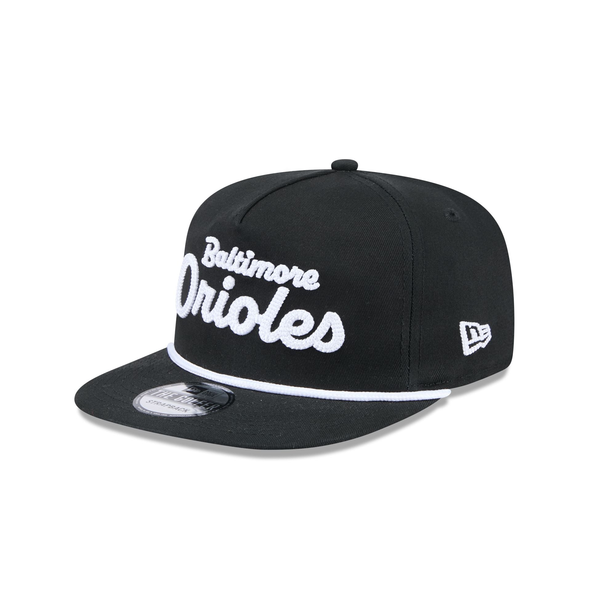 Baltimore Orioles Team Text Golfer Hat