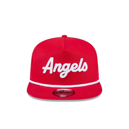 Los Angeles Angels Team Text Golfer Hat
