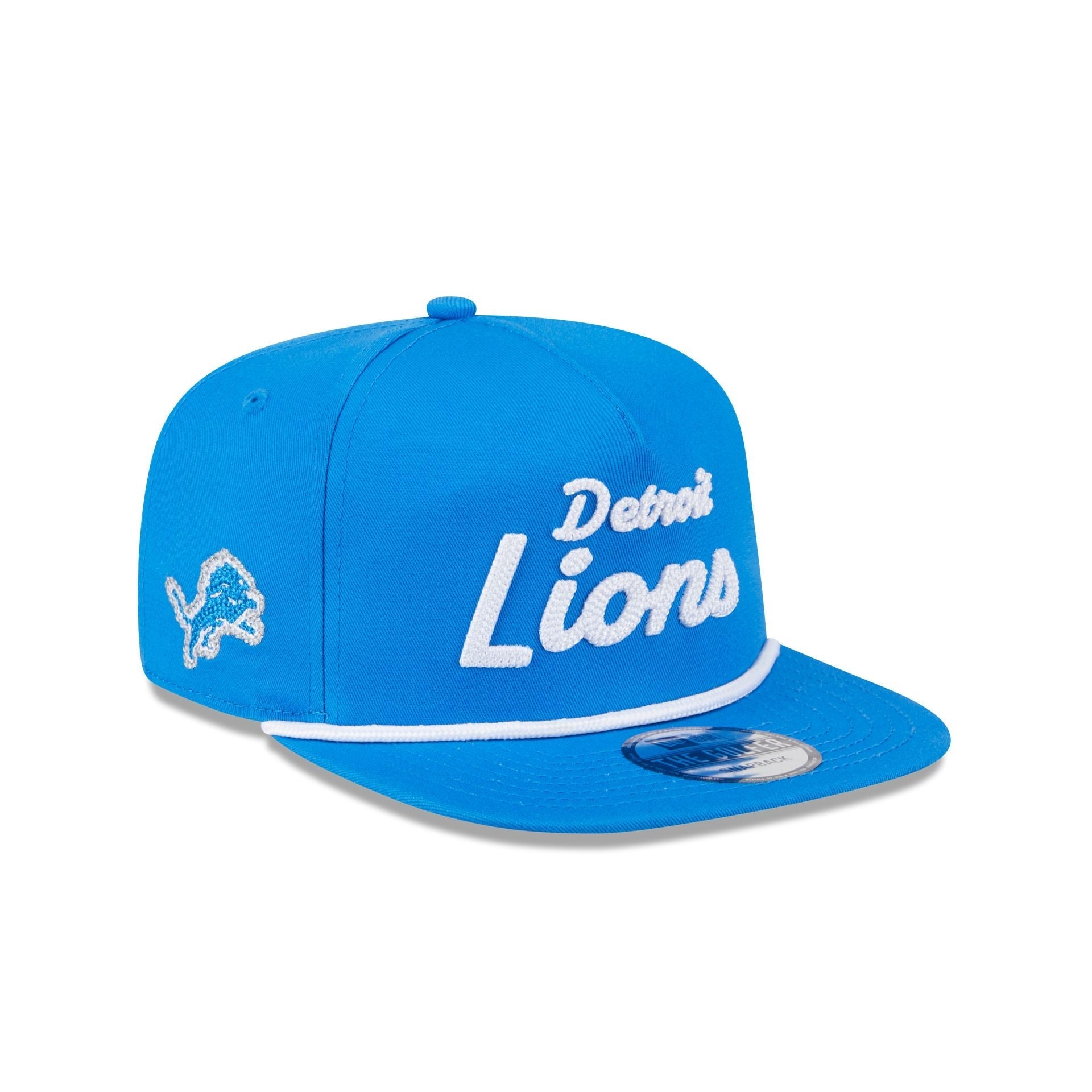 Detroit Lions Team Text Golfer Hat