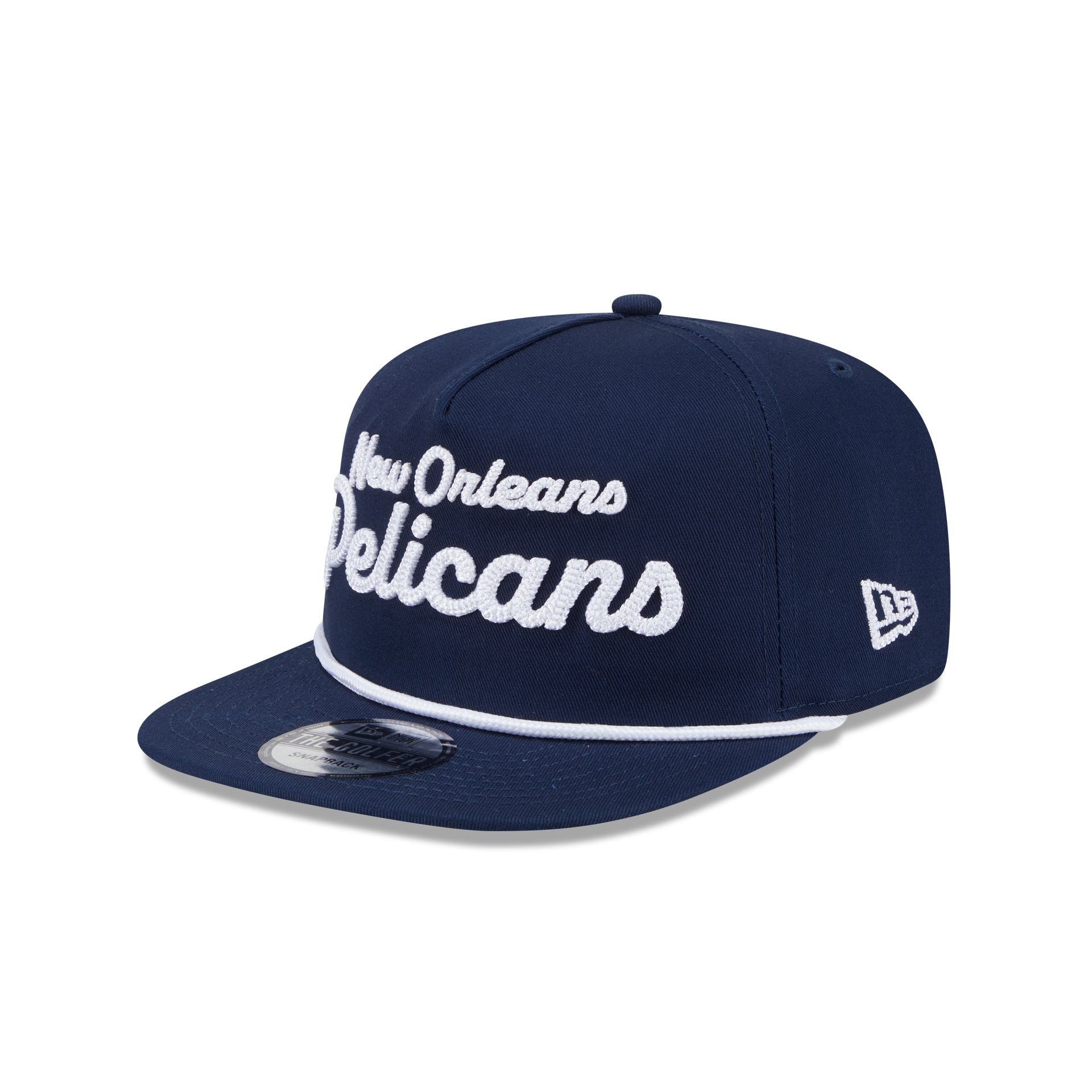 New Orleans Pelicans Team Text Golfer Hat