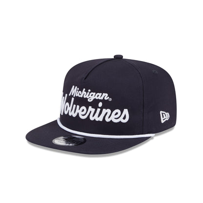 Michigan Wolverines Team Text Golfer Hat