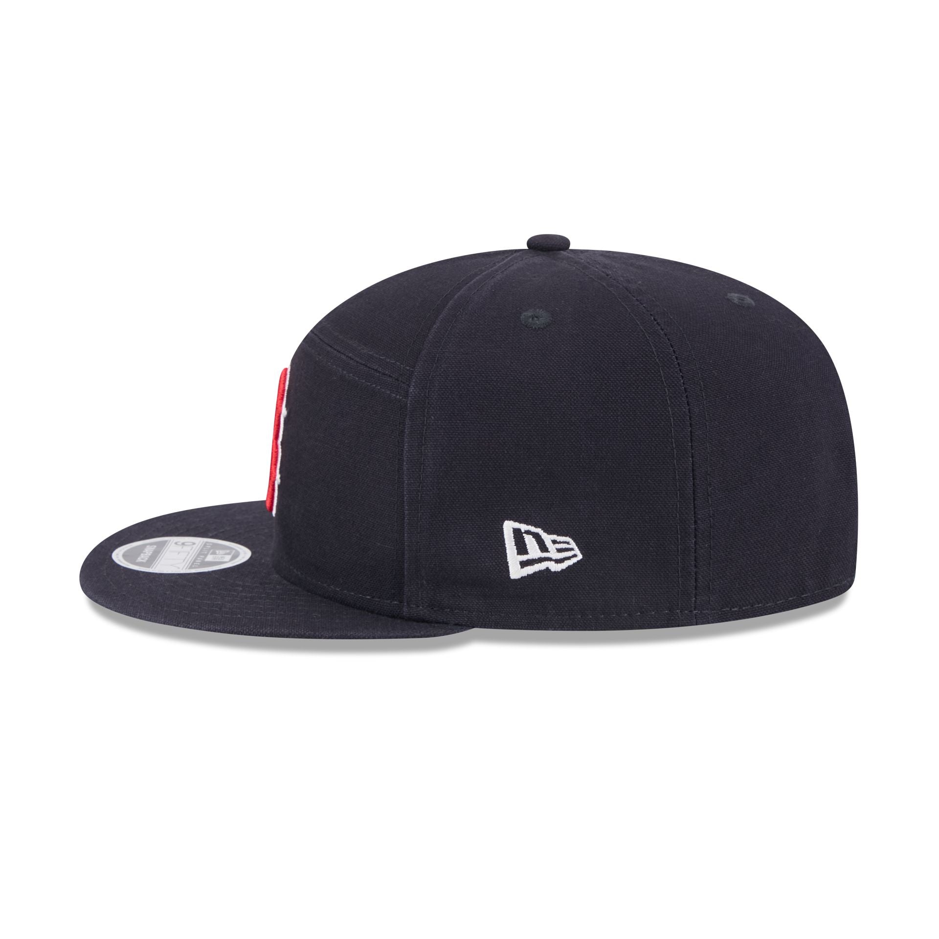 Boston Red Sox Cotton Canvas Split Panel 9FIFTY Trucker Hat