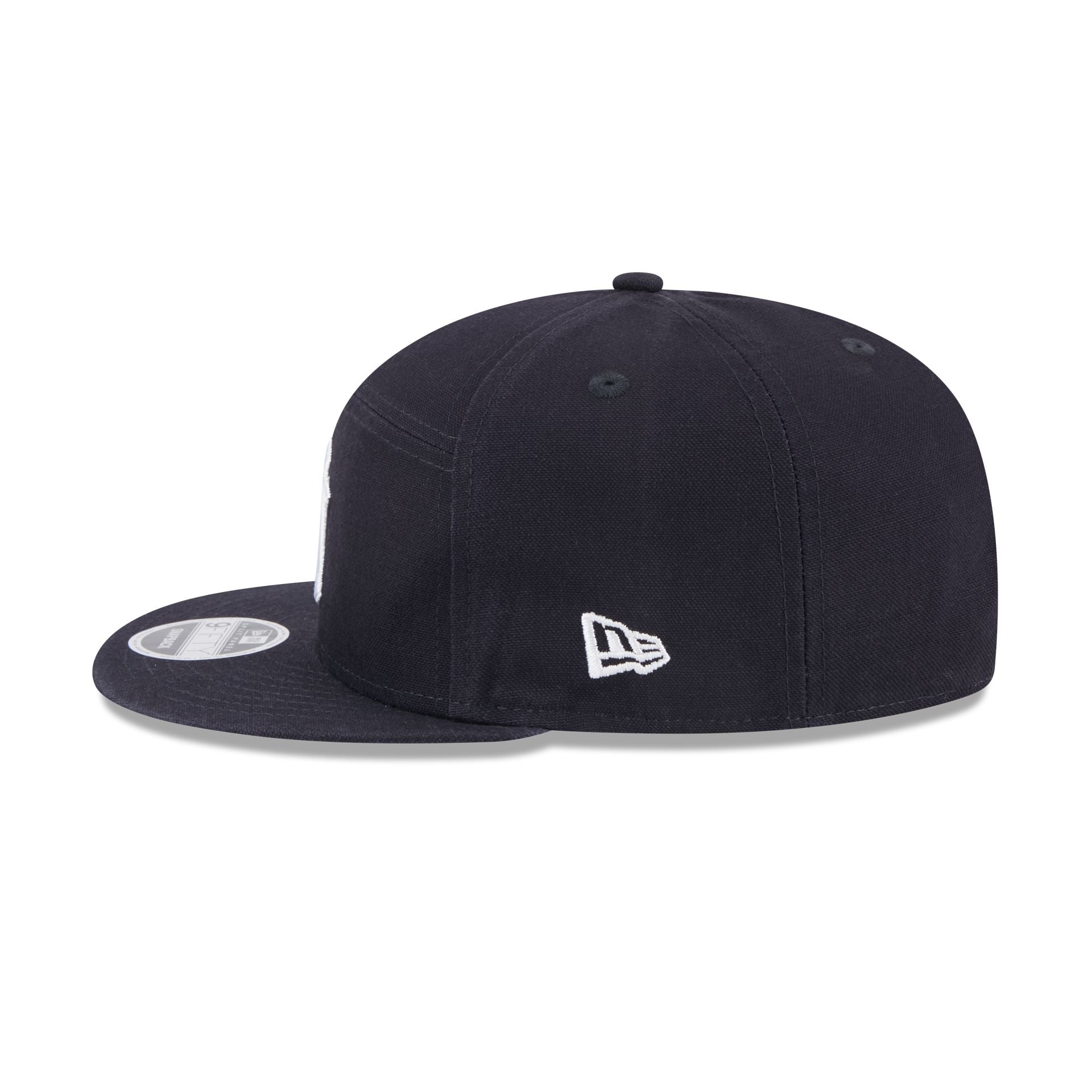 New York Yankees Cotton Canvas Split Panel 9FIFTY Trucker Hat