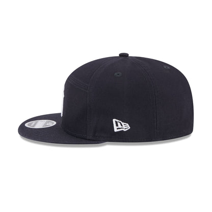 New York Yankees Cotton Canvas Split Panel 9FIFTY Trucker Hat