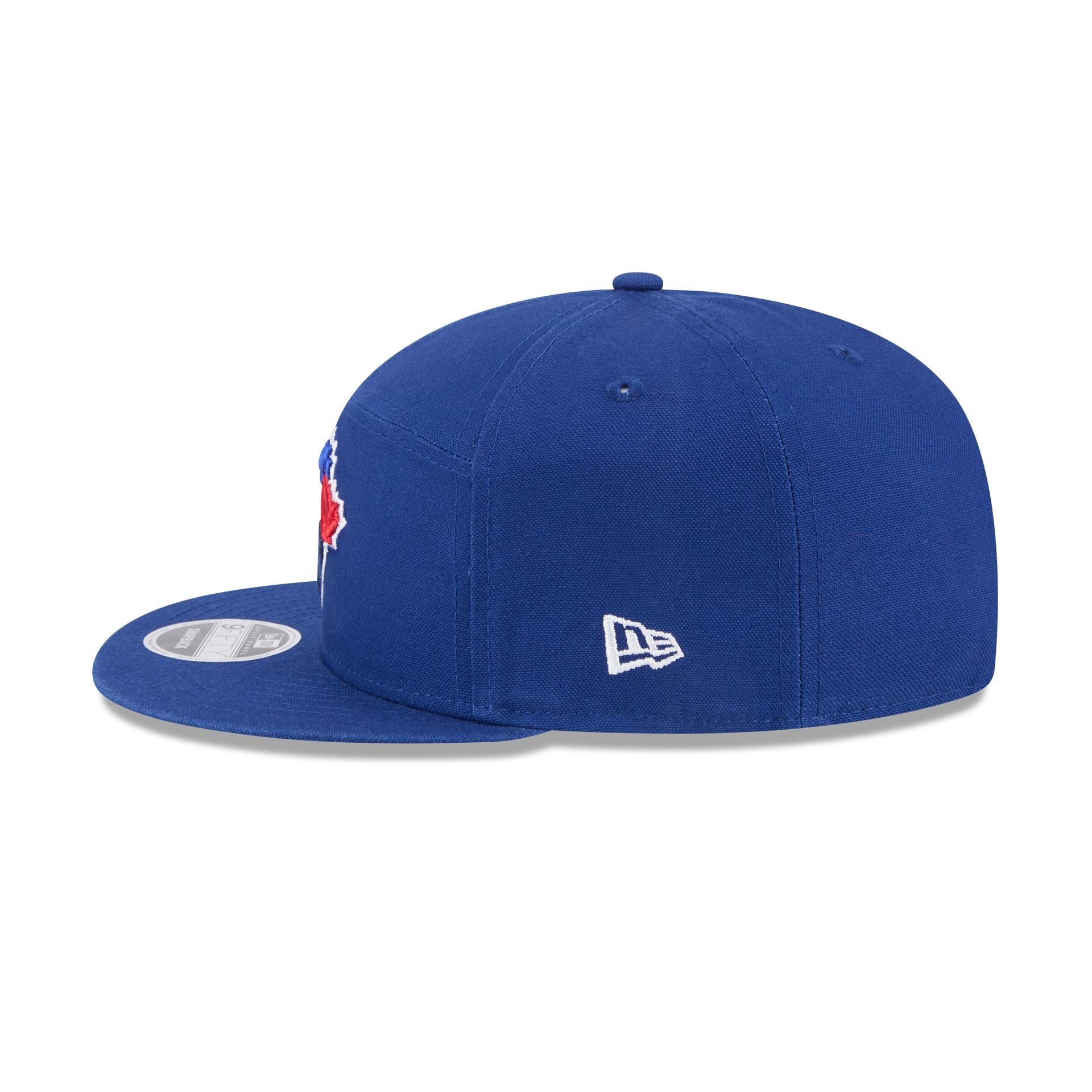 Toronto Blue Jays Cotton Canvas Split Panel 9FIFTY Trucker Hat