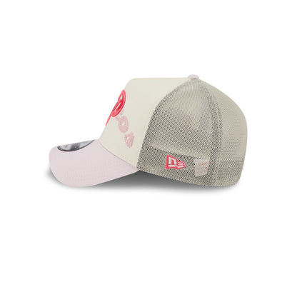 Pericos de Puebla Stacked Wordmark 9FORTY A-Frame Snapback Hat