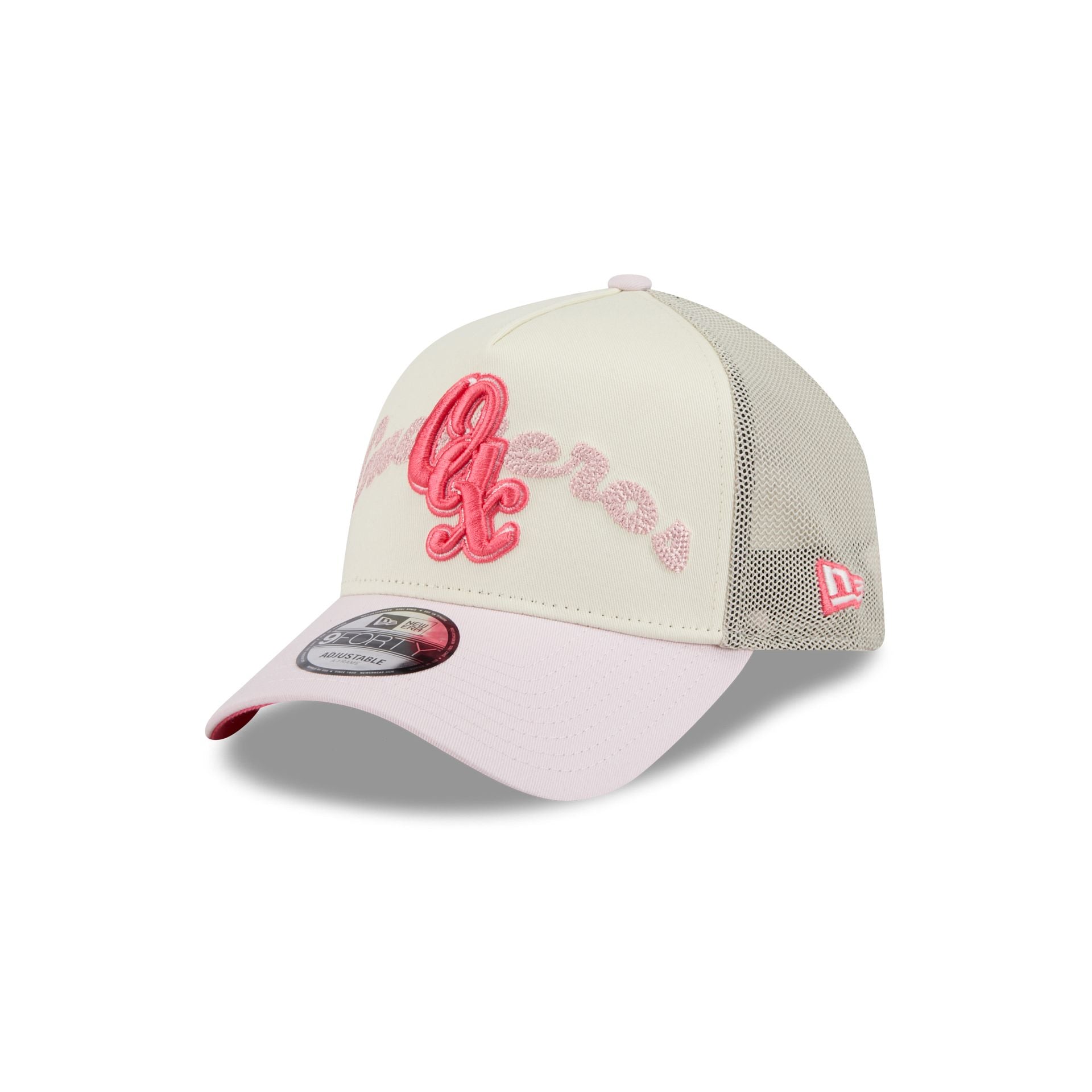 Guerreros de Oaxaca Stacked Wordmark 9FORTY A-Frame Snapback Hat