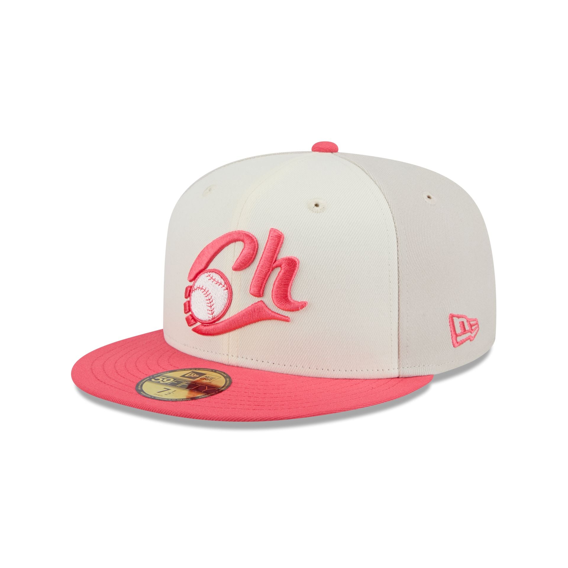 Charros de Jalisco Two-Tone Coral 59FIFTY Fitted Hat