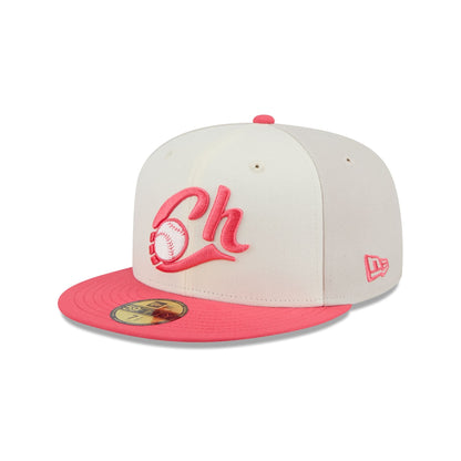 Charros de Jalisco Two-Tone Coral 59FIFTY Fitted Hat