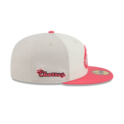 Charros de Jalisco Two-Tone Coral 59FIFTY Fitted Hat