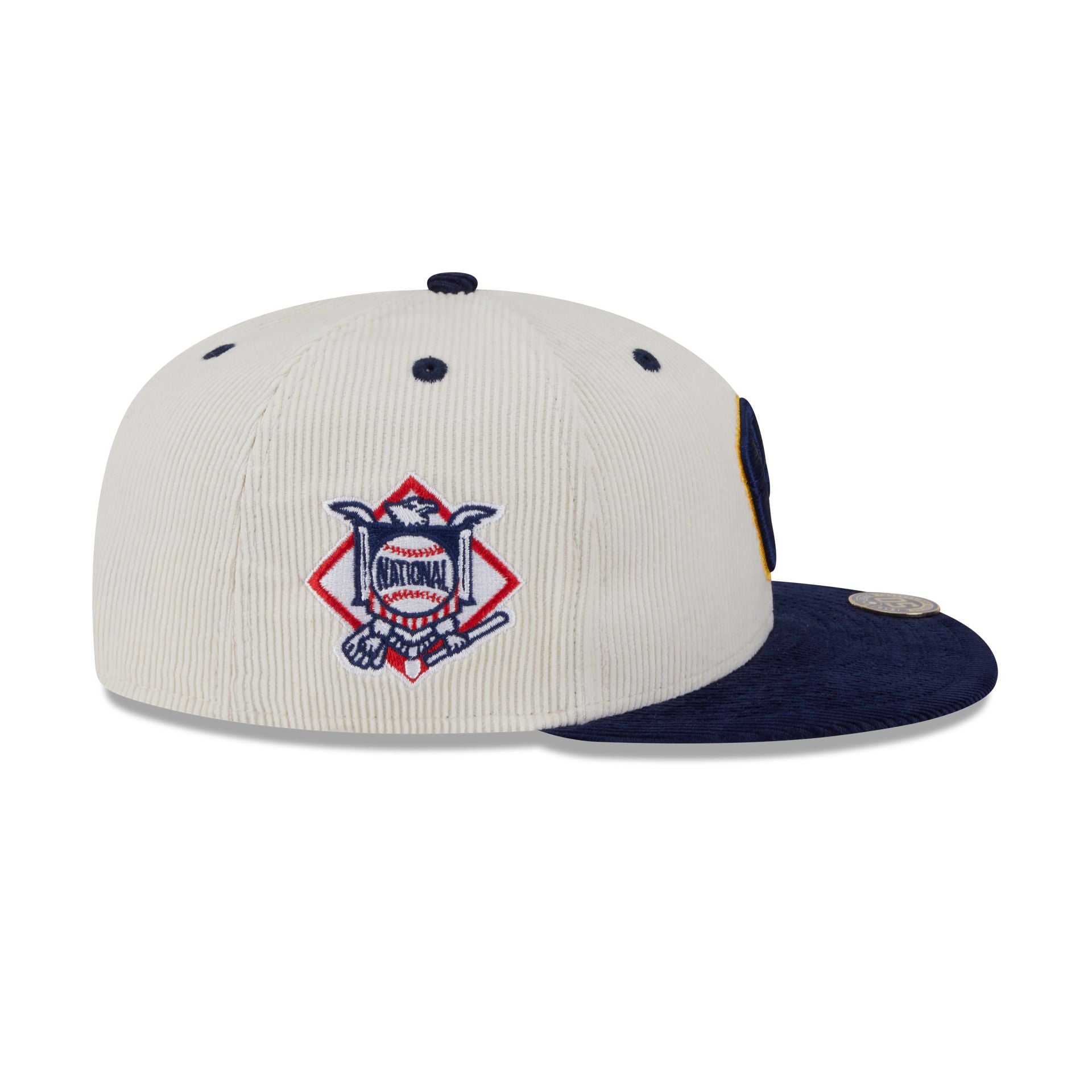 Milwaukee Brewers Two Tone Cord 59FIFTY Fitted Hat