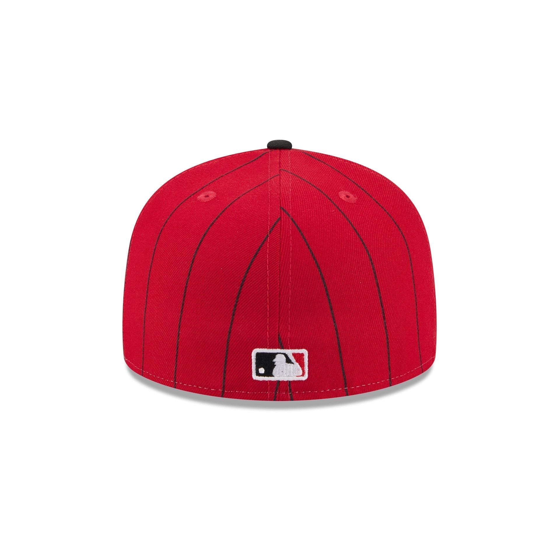 Cincinnati Reds Pinstripe League Pin 59FIFTY Fitted Hat