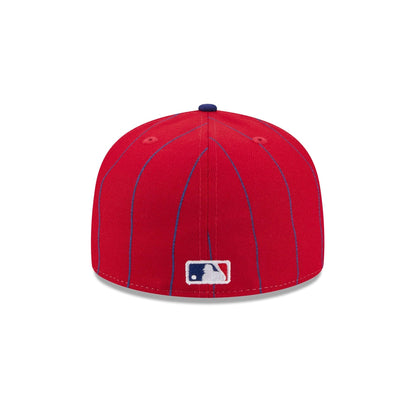 Philadelphia Phillies Pinstripe League Pin 59FIFTY Fitted Hat