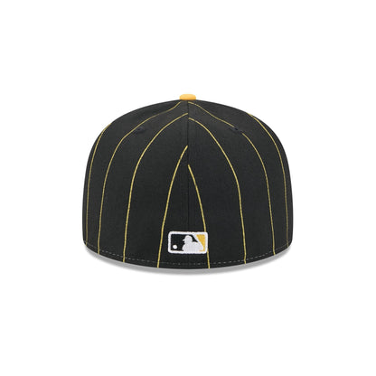 Pittsburgh Pirates Pinstripe League Pin 59FIFTY Fitted Hat