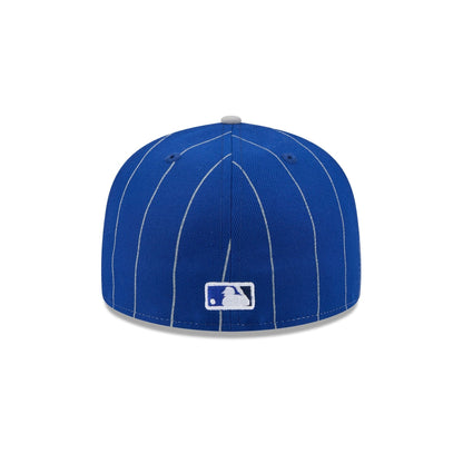 Toronto Blue Jays Pinstripe League Pin 59FIFTY Fitted Hat