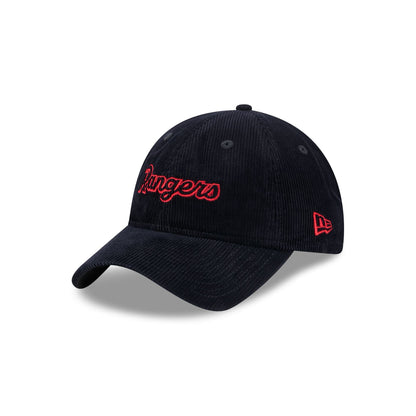 Texas Rangers Women's Corduroy 9TWENTY Adjustable Hat