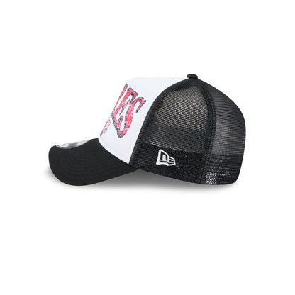 Buffalo Sabres Distressed Alternate 9FORTY A-Frame Trucker Hat