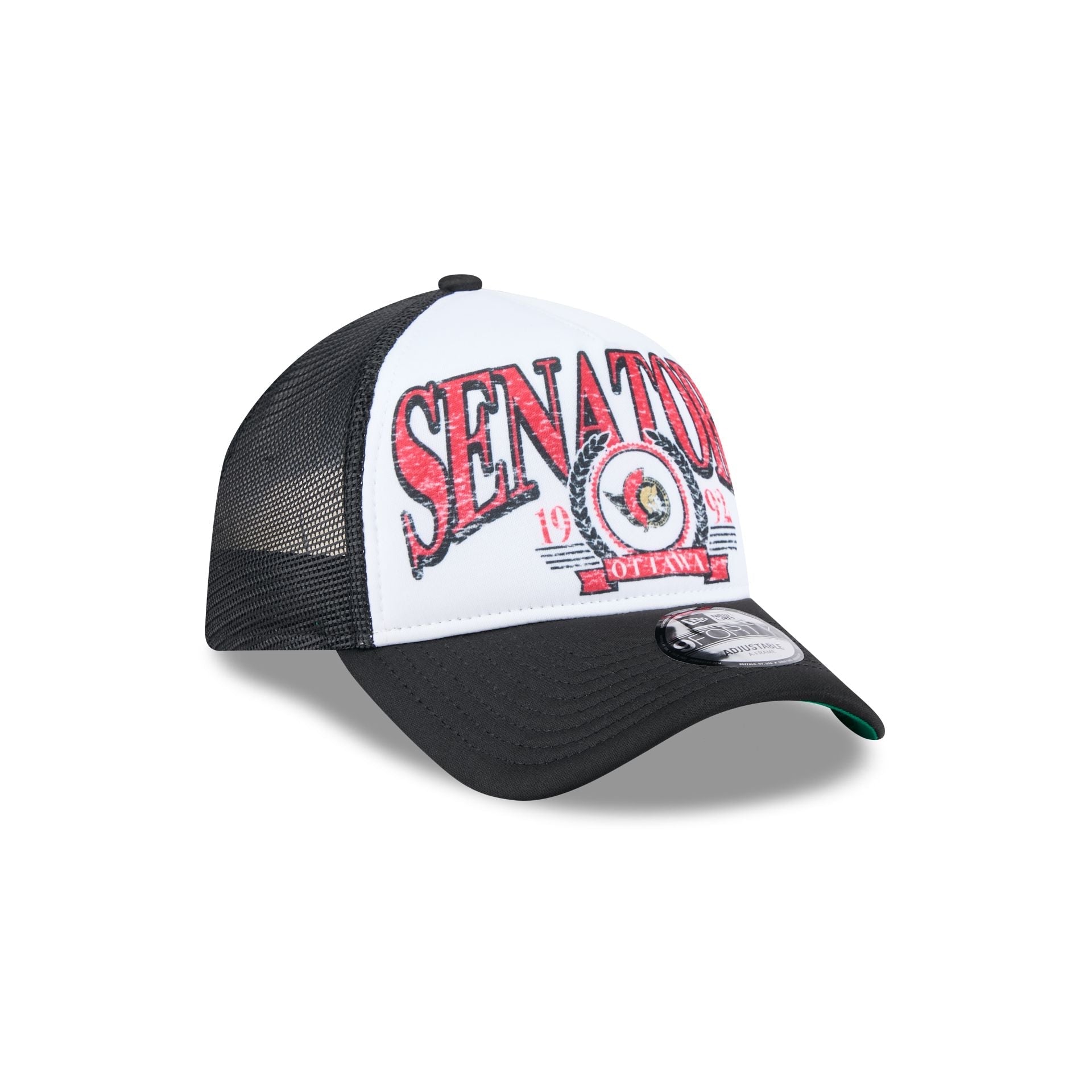 Ottawa Senators Distressed 9FORTY A-Frame Trucker Hat