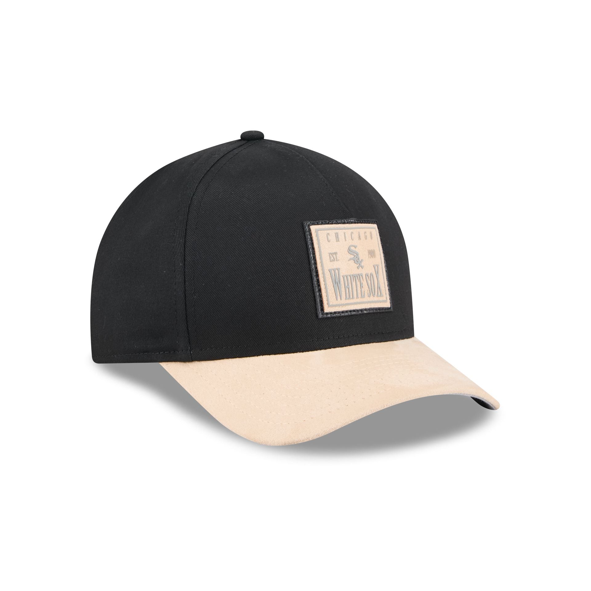 Chicago White Sox Suede Patch 9FORTY M-Crown A-Frame Adjustable Hat