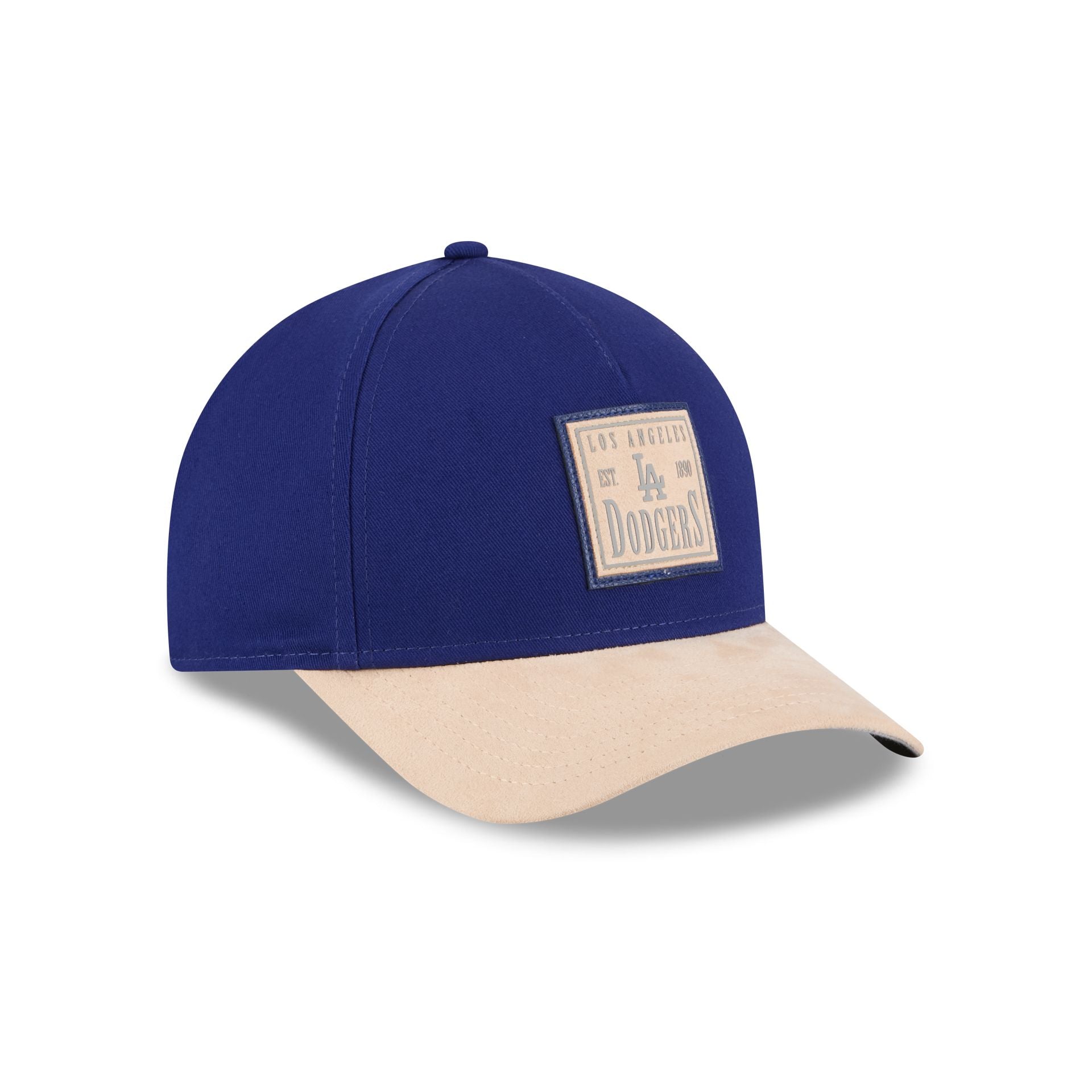 Los Angeles Dodgers Suede Patch 9FORTY M-Crown A-Frame Adjustable Hat