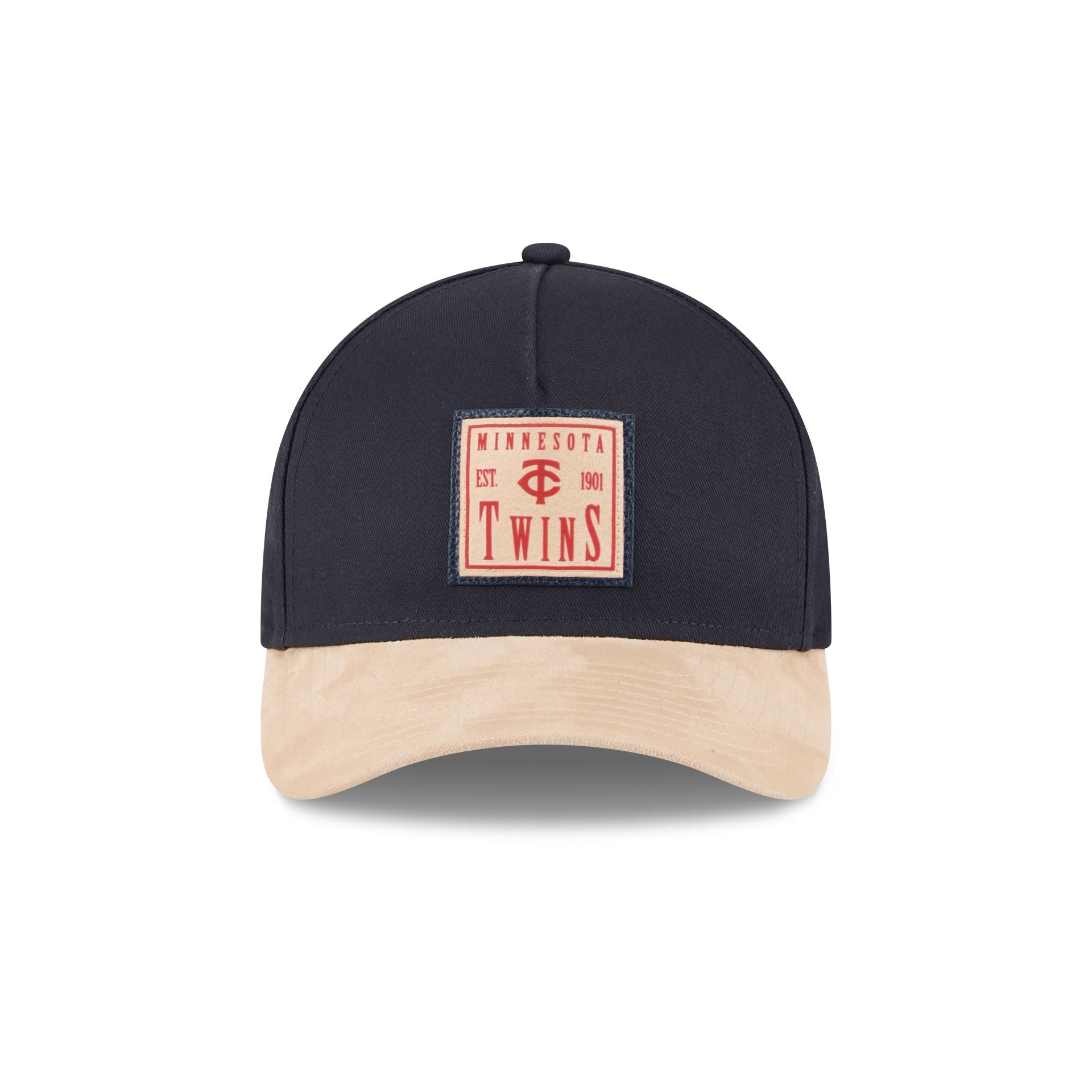 Minnesota Twins Suede Patch 9FORTY M-Crown A-Frame Adjustable Hat