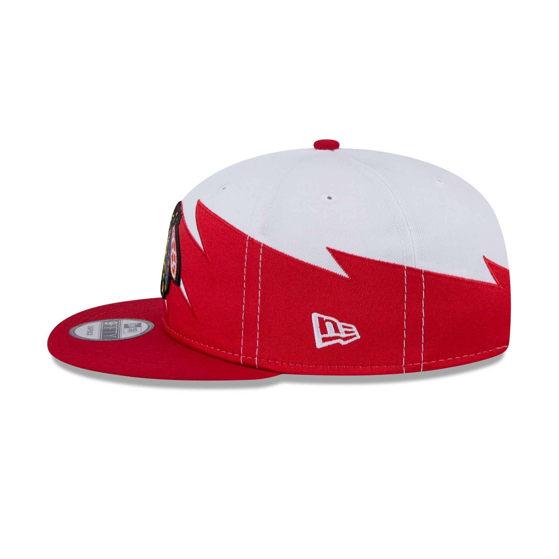Chicago Blackhawks Jagged 9FIFTY Snapback Hat