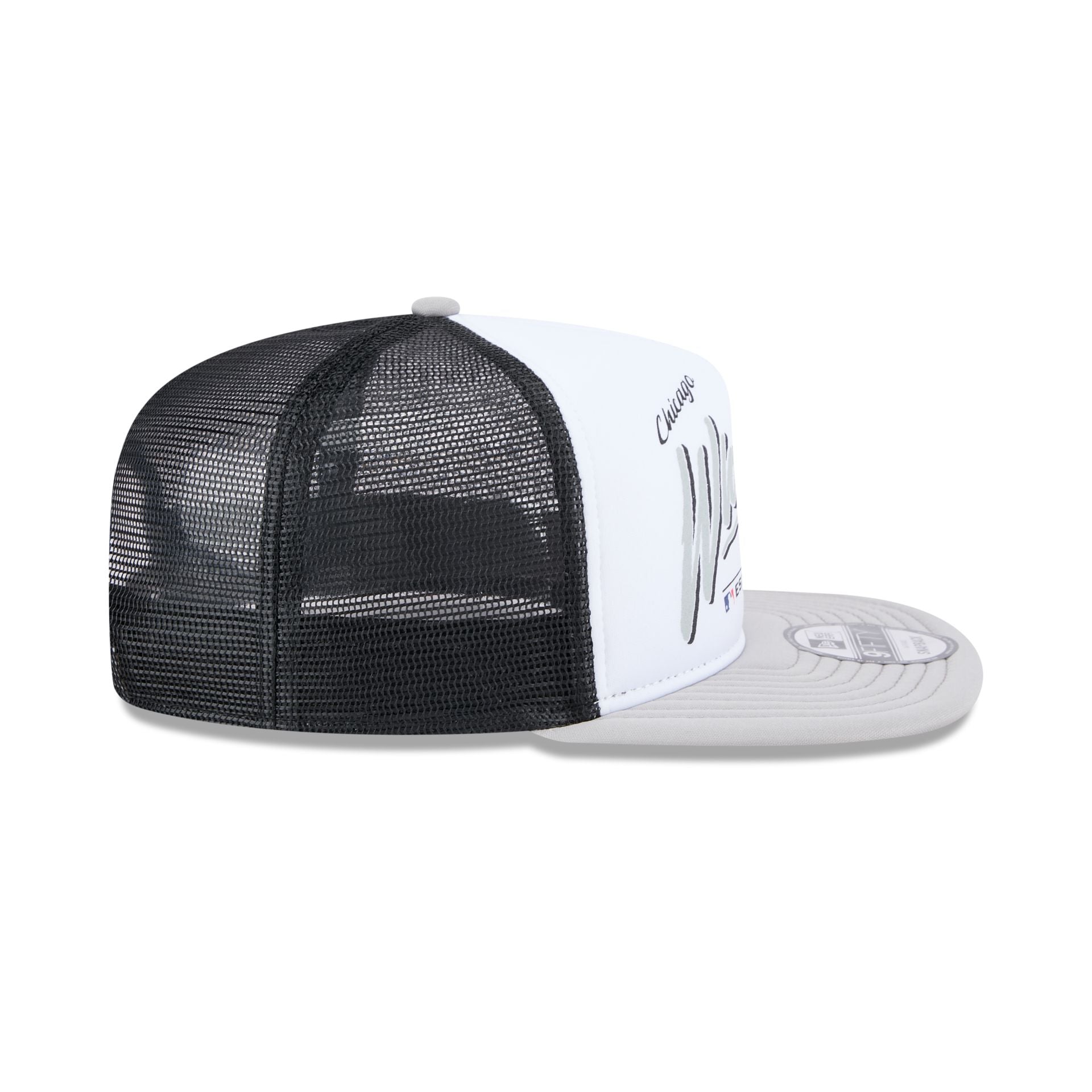 Chicago White Sox Retro Script 9FIFTY A-Frame Trucker Hat