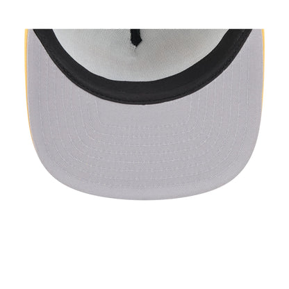 Pittsburgh Pirates Retro Script 9FIFTY A-Frame Trucker Hat