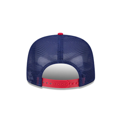 Philadelphia Phillies Retro Script 9FIFTY A-Frame Trucker Hat